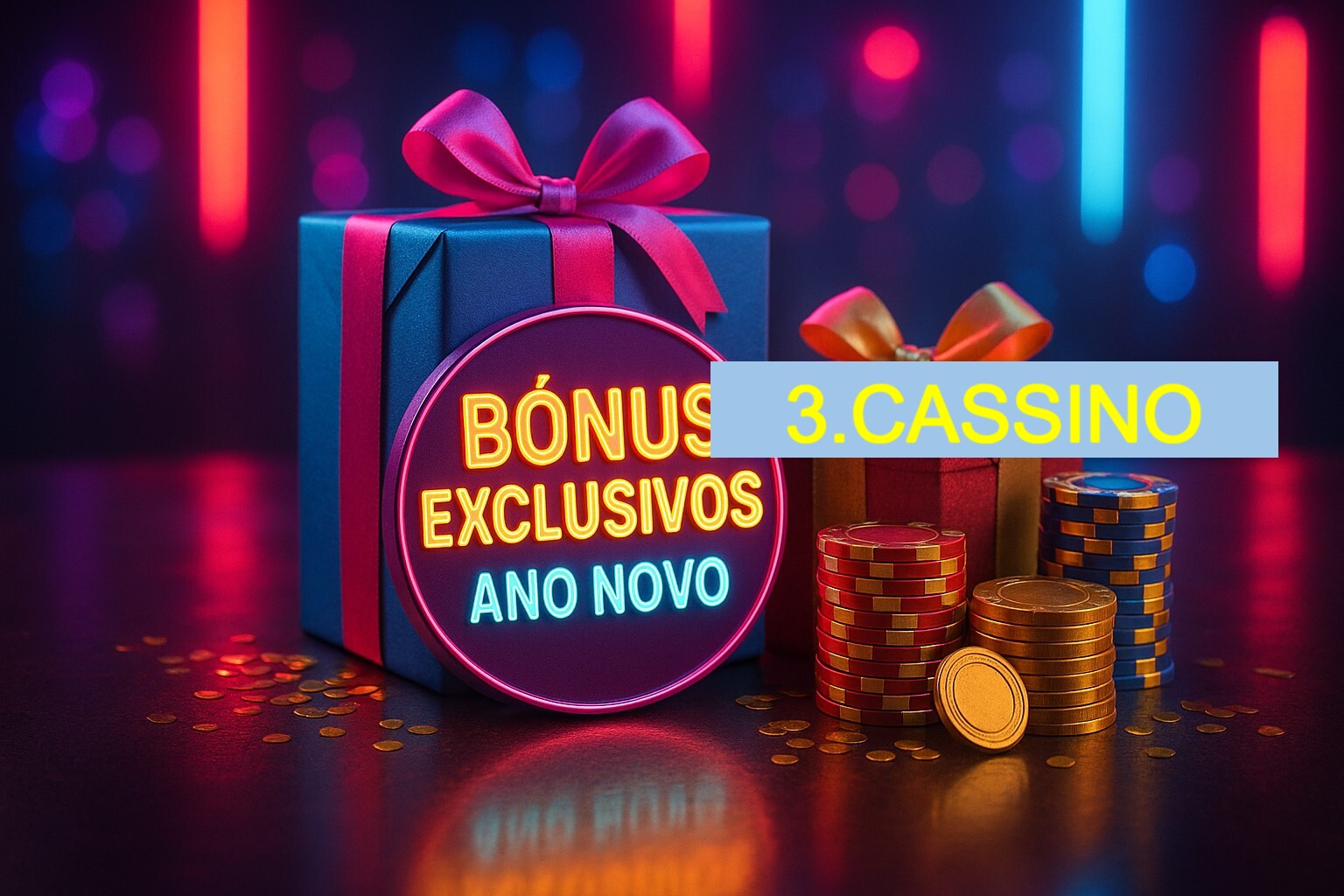 Promoções de Ano Novo no 3CASSINO